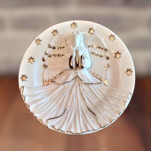 Mikasa Holiday Elegance Angel Plate - NWT